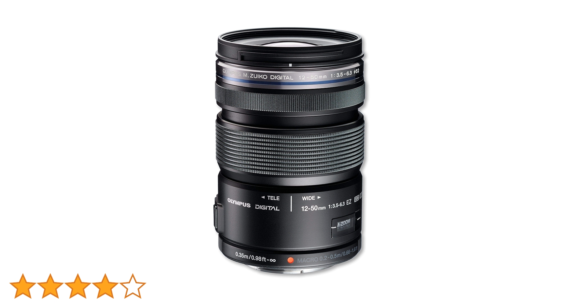 ☆オリンパス デジタル☆12-50mm 1:3.5-6.3 カメラ レンズ Amazon | OLYMPUS ED12-50mmF3.5-6.3 EZ BLK 標準ズームレンズ